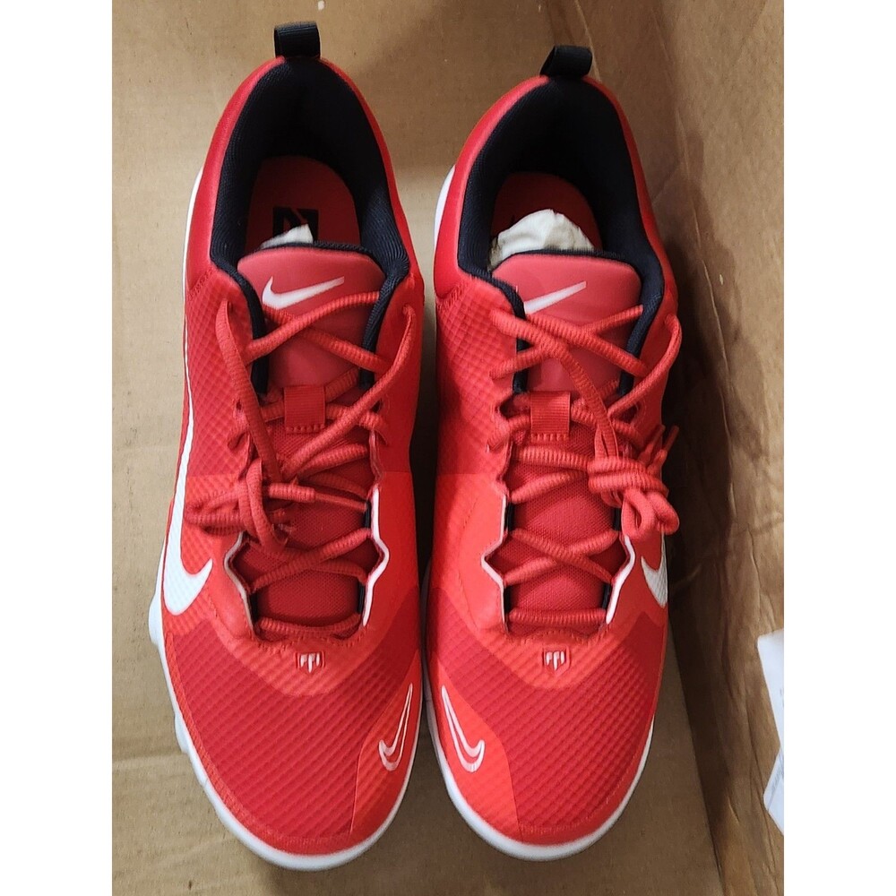 New! Nike Force Trout 9 Pro MCS Mens 14 Baseball Cleats Red White FB2908-600